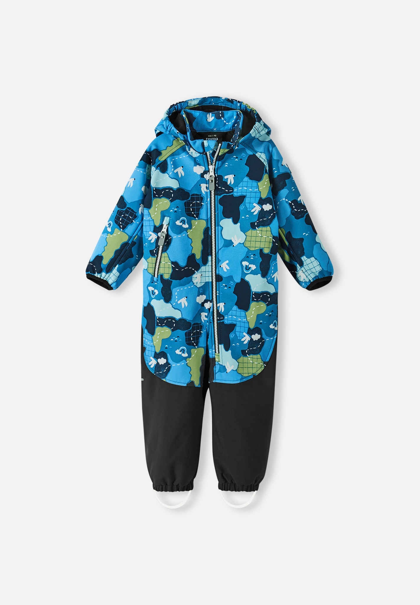 Vandtæt softshell flyverdragt små børn Mjosa