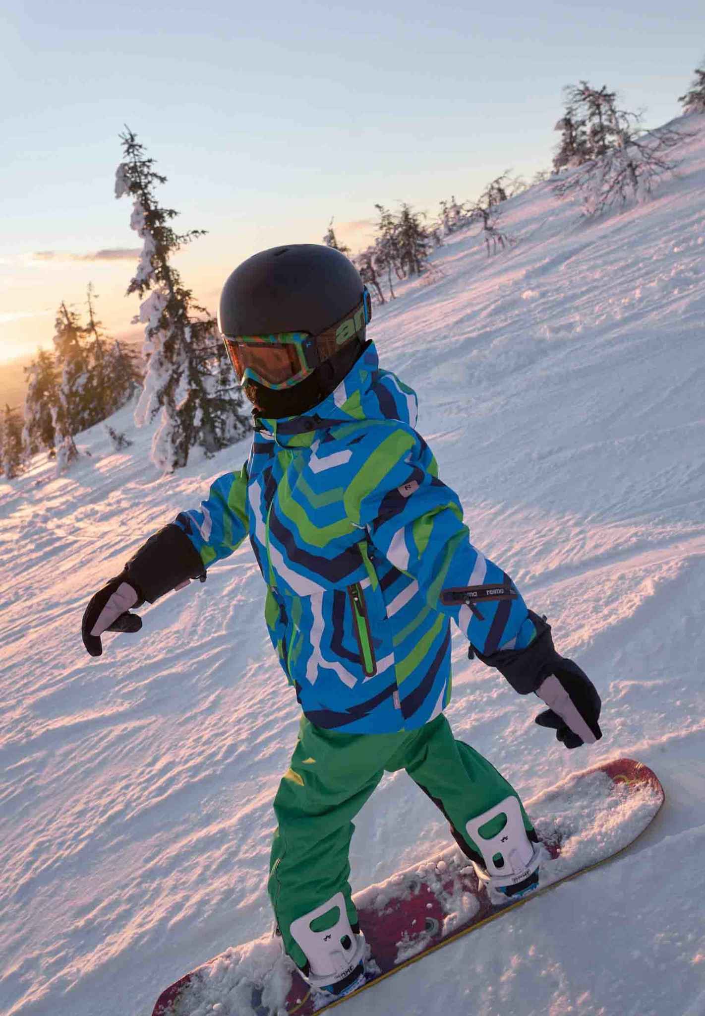 Skijakke til junior Tirro