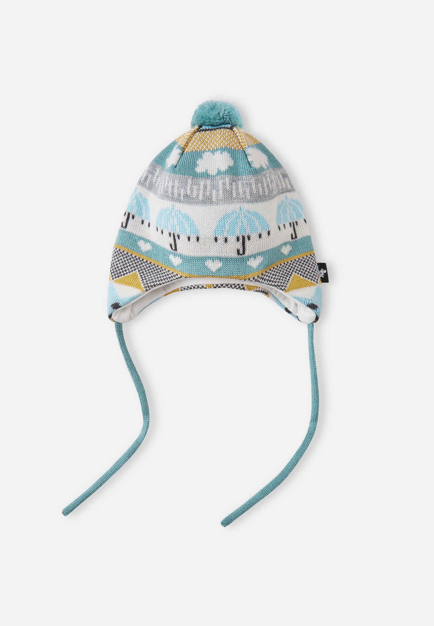 Babyhue i uld Moomin Yngst